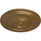 Ekena Millwork Traditional Ceiling Medallion (Fits Canopies up to 8 1/4"), 31 1/2"OD x 2 1/2"P, Pale Gold CM31TRPAS - alternate 3